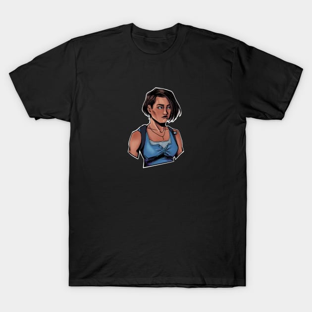 Jill Valentine resident evil 3 remake T-Shirt by saitonasta